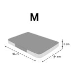Ortopedický matrac pre psa Premium Cordura hnedá s hnedými bokmi M